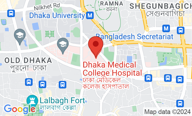 Dhaka Medical College and Hospital location