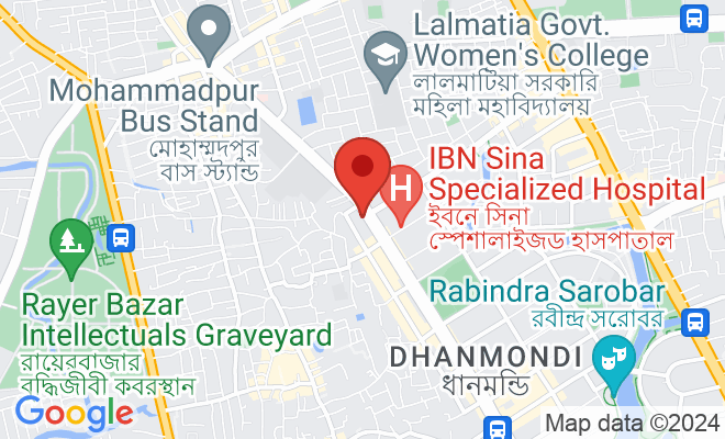 Bangladesh Eye Hospital (Dhanmondi) location