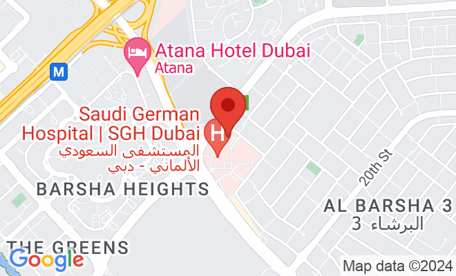 Saudi German Hospital location