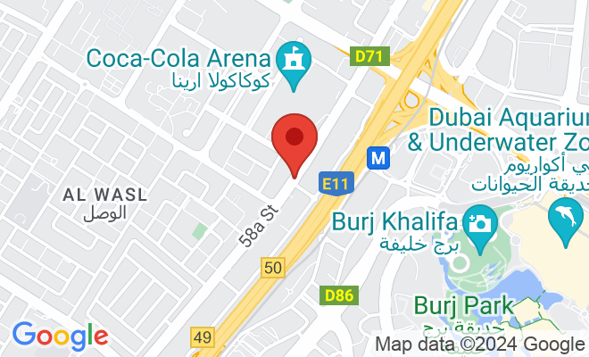 Al Borj Medical Centre location