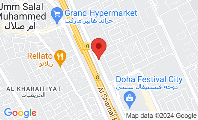 Doha Hollywood Clinic location