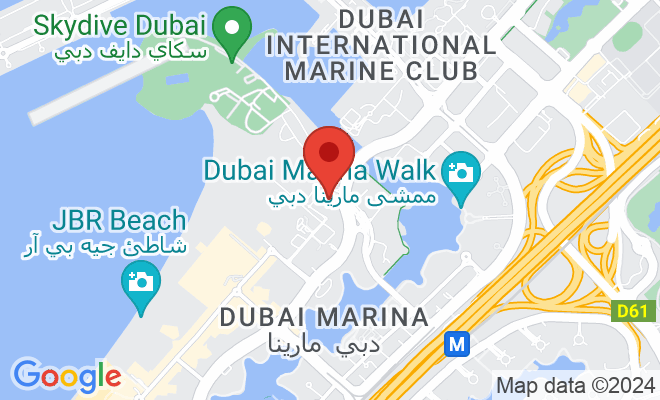 Emirates Hospital Clinic (Marina) location