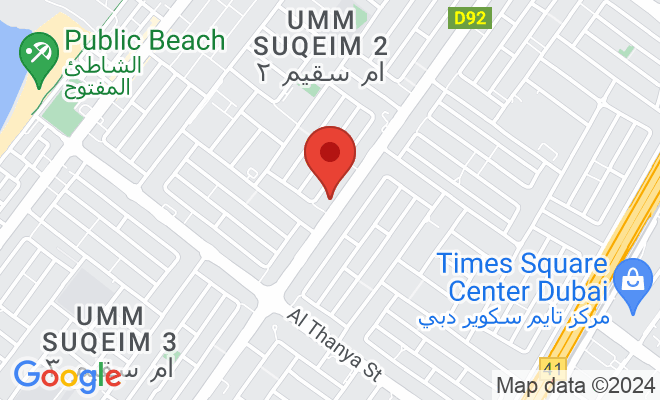 Jumeirah American Clinic (Al Wasl) location