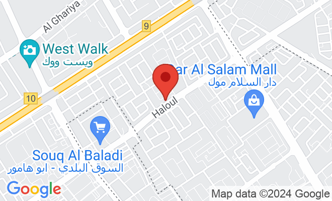 Dr. Badria Al-Mahmoud Derma Center location